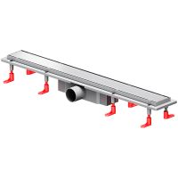 Душевой лоток AM.PM PrimeFlow 70 с решеткой Хром матовый / под плитку Tile арт-W02SC-U11-070-04SB — фото 1, Душевые лотки