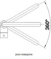 Товар: Смеситель для кухни Blanco Mili (526236) Черный арт-526159 - фото 5 Смеситель для кухни Blanco Mili (526236) Черный арт-526159 — фото 5, Смесители для кухни