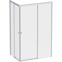 Душевой уголок AM.PM X-Joy 120х80 профиль Хром матовый стекло прозрачное арт-W94G-403-12080-MТ — фото 14, Прямоугольные душевые уголки