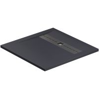 Душевой поддон из искусственного камня Allen Brau Infinity 90x90 Антрацит арт-8.21001-AM — фото 3, Душевые поддоны из искусственного камня