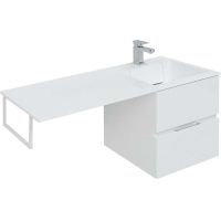 Товар: Тумба под раковину Aquanet Алвита 120 R подвесная Белая арт-243660 - фото 6 Тумба под раковину Aquanet Алвита 120 R подвесная Белая арт-243660 — фото 6, Тумбы под раковину