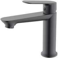 Смеситель для раковины Splenka Графит матовый арт-S41.10.09 — фото 1, Смесители для раковины