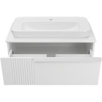 Товар: Тумба с раковиной Brevita Savoy 90 подвесная Белая матовая арт-УТ000014905 - фото 4 Тумба с раковиной Brevita Savoy 90 подвесная Белая матовая арт-УТ000014905 — фото 4, Тумбы с раковиной