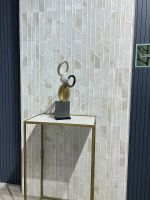 Керамическая плитка Azulev Aqua Okami Bianco настенная 30х90 см арт-76700 — фото 2, Керамическая плитка