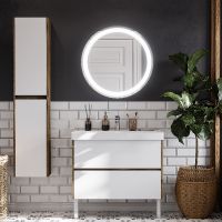 Зеркало Aquaton Анелло 85 с подсветкой с сенсорным выключателем и подогревом арт-1A260802AK010 — фото 11, Зеркала в ванную комнату