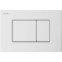 Клавиша смыва AM.PM Pro С S Белая глянцевая арт-I070201 — фото 1, Кнопки смыва