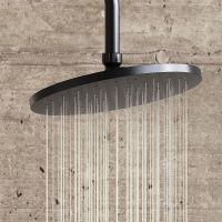 Душевая система Damixa Jupiter Черная матовая арт-977730300 — фото 9, Душевые стойки