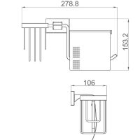 Держатель туалетной бумаги и освежителя воздуха Gappo с крышкой Хром арт-G0703-10 — фото 2, Держатели туалетной бумаги