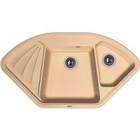 Кухонная мойка Florentina Капри-1060 Капучино арт-20.185.J1060.306 — фото 1, Кухонные мойки