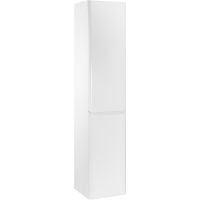 Шкаф пенал Veedi Prestige 35 подвесной Белый арт-PRS000P-R — фото 1, Пеналы для ванной комнаты