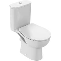 Унитаз компакт Jacob Delafon Louis с бачком и сиденьем Микролифт арт-E28062RU-00 — фото 2, Напольные унитазы