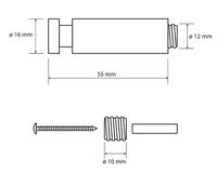 Крючок Bemeta Omega Хром арт-104506082 — фото 3, Крючки для полотенец
