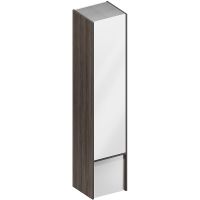 Шкаф пенал Kerama Marazzi Modula 35 MO.165\AR подвесной Белый глянцевый Дерево арт-MO.165\AR — фото 2, Пеналы для ванной комнаты