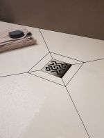 Душевой трап Berges Zentrum Antik 150x150 с решеткой Хром арт-091465 — фото 2, Трапы для душа