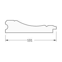 Зеркало Evoform Exclusive-G 159х69 с гравировкой в багетной раме - Вензель бронзовый 101 мм арт-BY 4163 — фото 6, Зеркала в ванную комнату