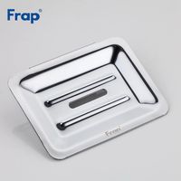 Товар: Мыльница Frap F38 Хром арт-F3802-2 - фото 4 Мыльница Frap F38 Хром арт-F3802-2 — фото 4, Мыльницы