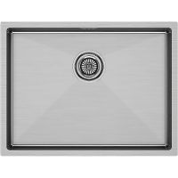 Кухонная мойка Paulmark Next 58 Uni Брашированная сталь арт-PM215844-BS — фото 1, Кухонные мойки