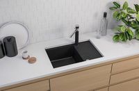 Кухонная мойка Alveus Granital Intermezzo 40 G91 Carbon 680x480x200 Угольная арт-1144968 — фото 3, Кухонные мойки