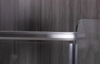 Душевой уголок Esbano ESR-8170 100x100 профиль Хром стекло рифленое арт-ESUGR8170 — фото 7, Душевые уголки трапеция