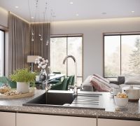 Кухонная мойка Domaci Бьелла DMC-13S арт-GWS-13S-308 черная — фото 3, Кухонные мойки