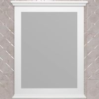 Зеркало Opadiris Палермо 60 Белое матовое арт-00-00006724 — фото 1, Зеркала в ванную комнату