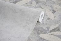 Обои RASCH Murano Винил на флизелине (1,06*10,05) Серый, Штукатурка арт-645620 — фото 2, Обои для стен