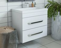 Тумба с раковиной Эстет Monaco 60 подвесная Белая арт-ФР-00002237 — фото 7, Тумбы с раковиной