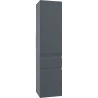 Шкаф пенал Jacob Delafon Madeleine 35 R подвесной Серый матовый арт-EB2069D-J54 — фото 1, Пеналы для ванной комнаты