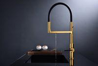 Смеситель для кухни Paulmark Tornado Брашированное золото арт-To213402-BG — фото 12, Смесители для кухни