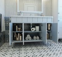 Товар: Тумба под раковину Caprigo Borgo 120 Белая матовая арт-33425-B231 - фото 3 Тумба под раковину Caprigo Borgo 120 Белая матовая арт-33425-B231 — фото 3, Тумбы под раковину