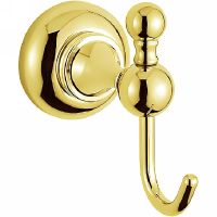 Крючок Cezares Aphrodite Золото 24 карат арт-APHRODITE-HK1-03/24-M — фото 1, Крючки для полотенец