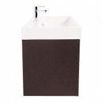 Тумба под раковину Creto Malibu 80 подвесная Chocolate арт-7-1078C — фото 4, Тумбы под раковину