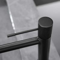 Смеситель для раковины Vincea Desire Черный матовый арт-VBF-1D1MB — фото 7, Смесители для раковины