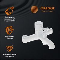 Товар: Душевая система Orange Karl Белая арт-M05-933w - фото 4 Душевая система Orange Karl Белая арт-M05-933w — фото 4, Душевые стойки
