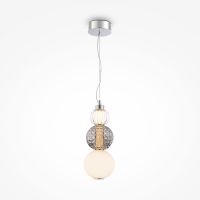 Подвесной светильник Maytoni Pendant Collar Прозрачный Золото арт-P069PL-L16CH3K — фото 2, Подвесные светильники