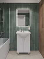 Товар: Тумба с раковиной Orange Лайт 60 Белый глянец арт-LA-60TUW+RA - фото 4 Тумба с раковиной Orange Лайт 60 Белый глянец арт-LA-60TUW+RA — фото 4, Тумбы с раковиной