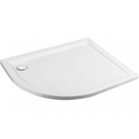 Душевой поддон из искусственного камня Эстет Омега 100х80 R Белый арт-ФР-00000767 — фото 2, Душевые поддоны из искусственного камня
