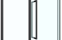 Товар: Душевой уголок Abber 100х100 профиль Черный стекло прозрачное арт-AG05100B - фото 3 Душевой уголок Abber 100х100 профиль Черный стекло прозрачное арт-AG05100B — фото 3, Душевые уголки трапеция