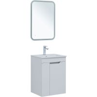 Товар: Тумба под раковину Aquanet Практика 50 подвесная Белая матовая арт-330451 - фото 4 Тумба под раковину Aquanet Практика 50 подвесная Белая матовая арт-330451 — фото 4, Тумбы под раковину