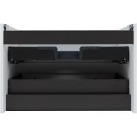 Тумба под раковину Aquanet Альтера 80 подвесная Белая матовая арт-337156 — фото 9, Тумбы под раковину