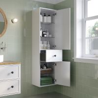 Шкаф пенал Iddis Torr 40 подвесной Белый матовый арт-TOR40W0i97 — фото 4, Пеналы для ванной комнаты