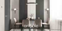 Гипсовая 3д панель Artpole Platinum Paraline матовая 600x600 мм арт-MD-0030 — фото 2, Гипсовые 3Д панели