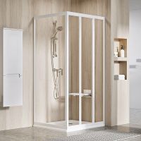 Душевая стенка Ravak Supernova APSS-75 профиль Белый стекло Transparent арт-94030102Z1 — фото 2, Боковые стенки