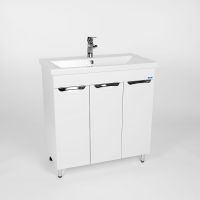 Тумба под раковину VIANT Лима 80 Белая арт-VLIM80CO-T3ST — фото 2, Тумбы под раковину