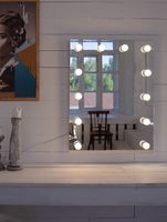 Зеркало Континент Бриджит 600х800 гримерное с подсветкой с механическим выключателем арт-ЗЛП1613 — фото 9, Зеркала в ванную комнату