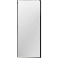 Душевая стенка Vincea Lugano 100 профиль Черный стекло прозрачное арт-VSG-1L100CLB — фото 1, Боковые стенки