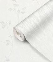 Обои Prima Italiana Monte Rosa Винил на флизелине (1,06*10) Бежевый/Серый, Рогожка/Штукатурка арт-80692 — фото 3, Обои для стен