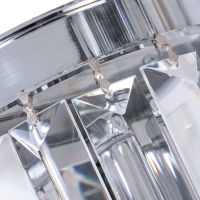 Настенный светильник Divinare Nova Прозрачный Хром арт-3001/02 AP-1 — фото 2, Бра