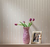 Обои Milassa Swan Флизелин (1*10,05) Коричневый, Классическая лилия/Полоса арт-SW6 002/4 — фото 2, Обои для стен