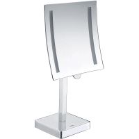 Косметическое зеркало WasserKRAFT с увеличением с подсветкой Хром арт-K-1007 — фото 1, Косметические зеркала